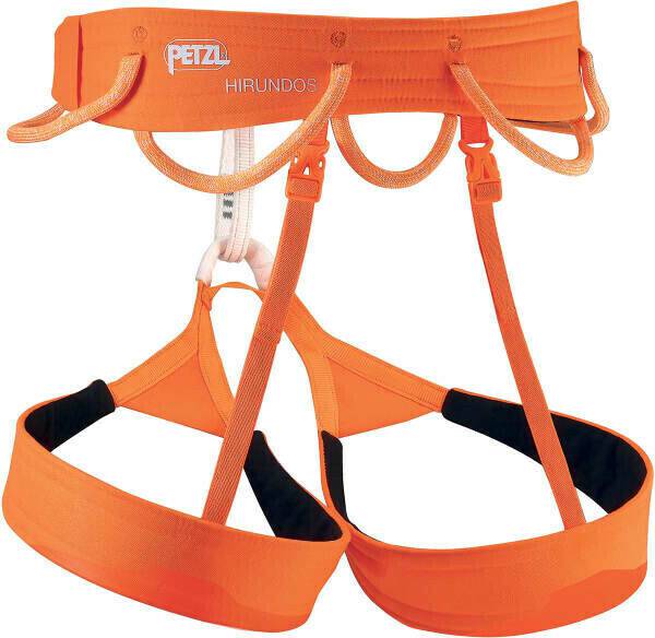 Arneses de escalada Petzl HirundosXS, orange/black