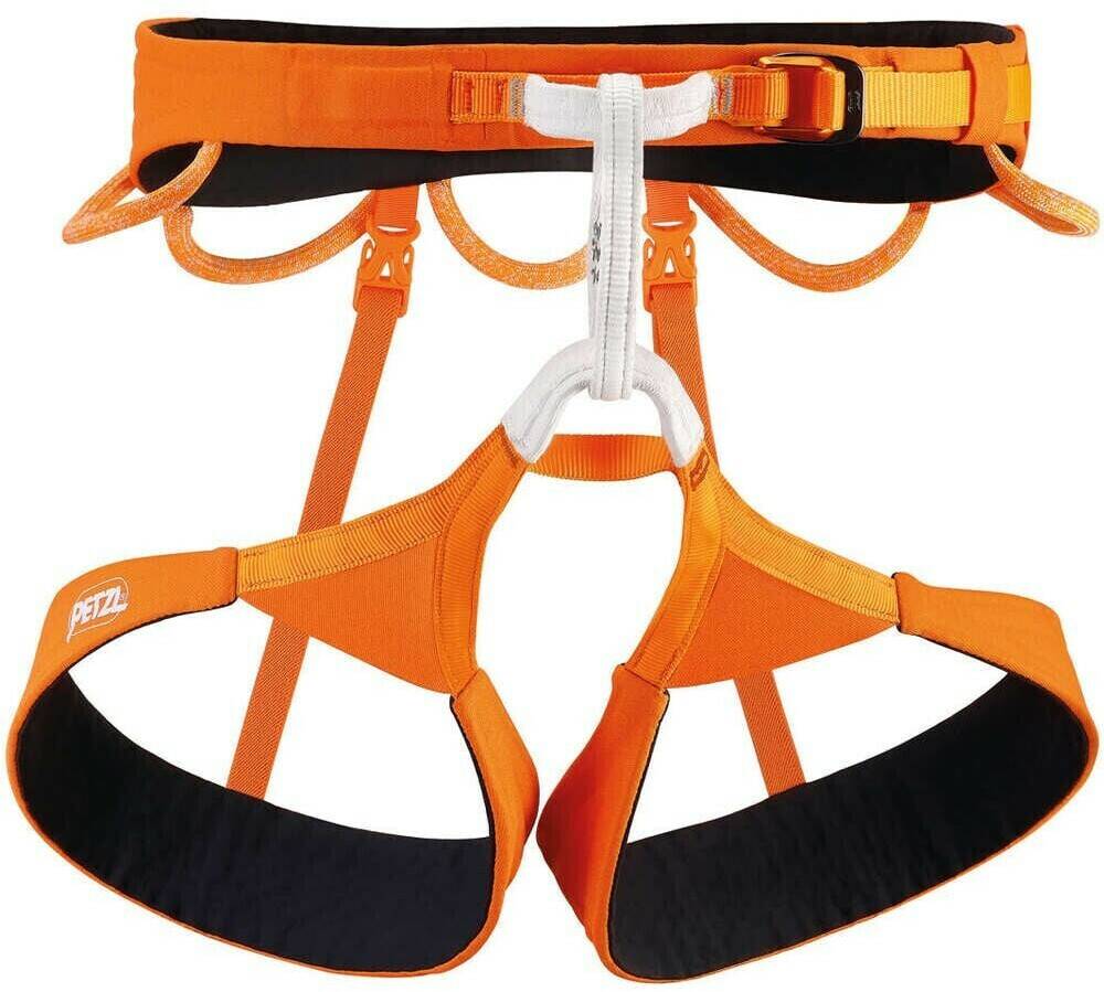 Arneses de escalada Petzl HirundosXS, orange/black